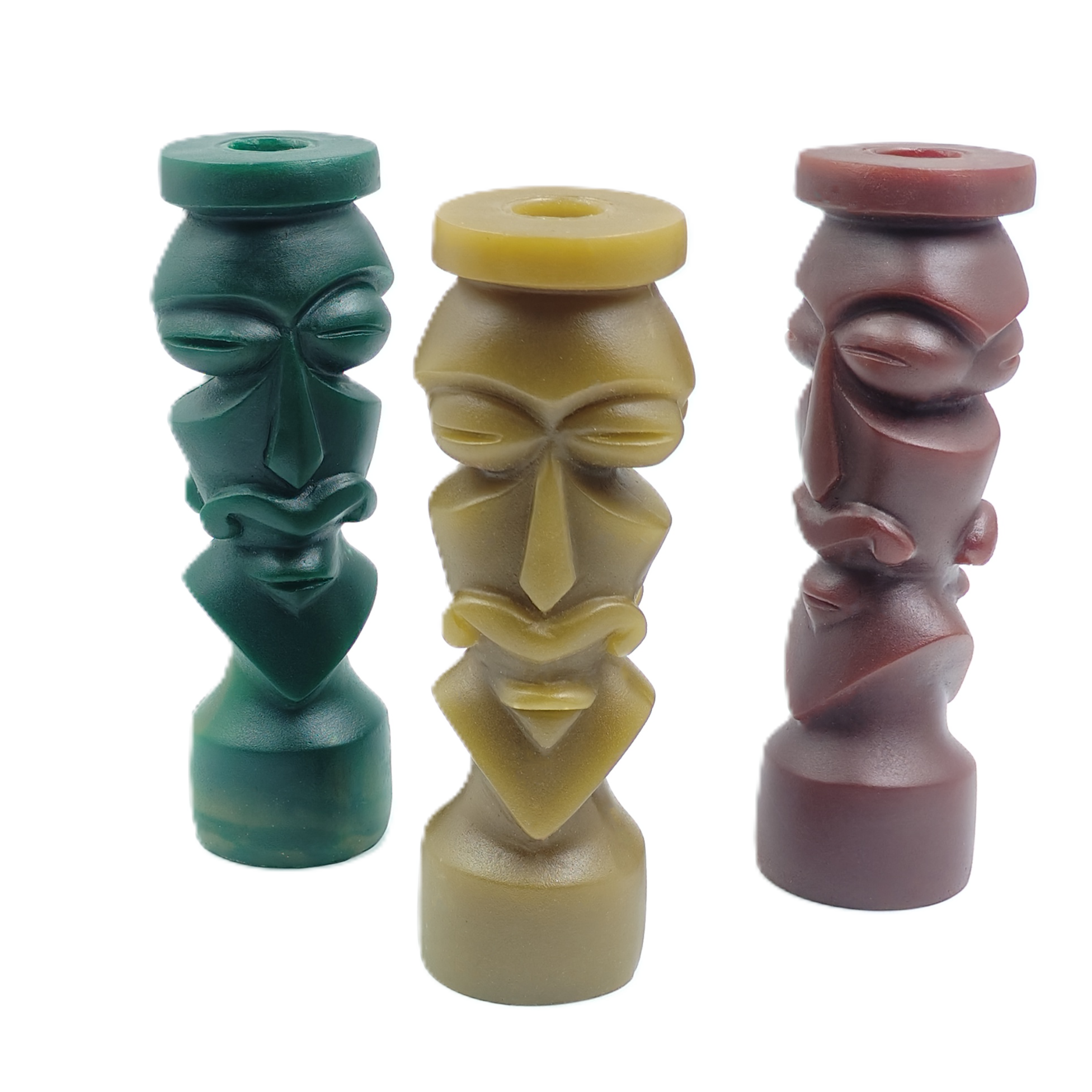 Totem candle stand