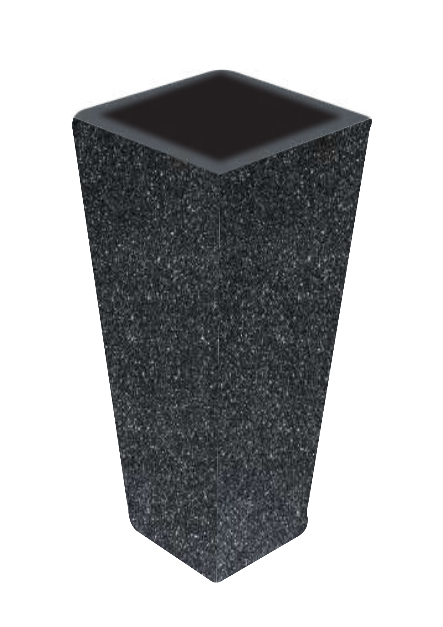 Square Planter - Stone Finish