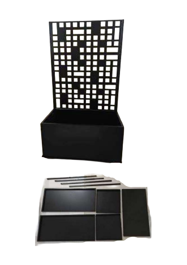 KNOCK DOWN TRELLIS PLANTER