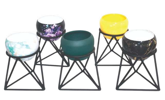Small Pots With Stand
