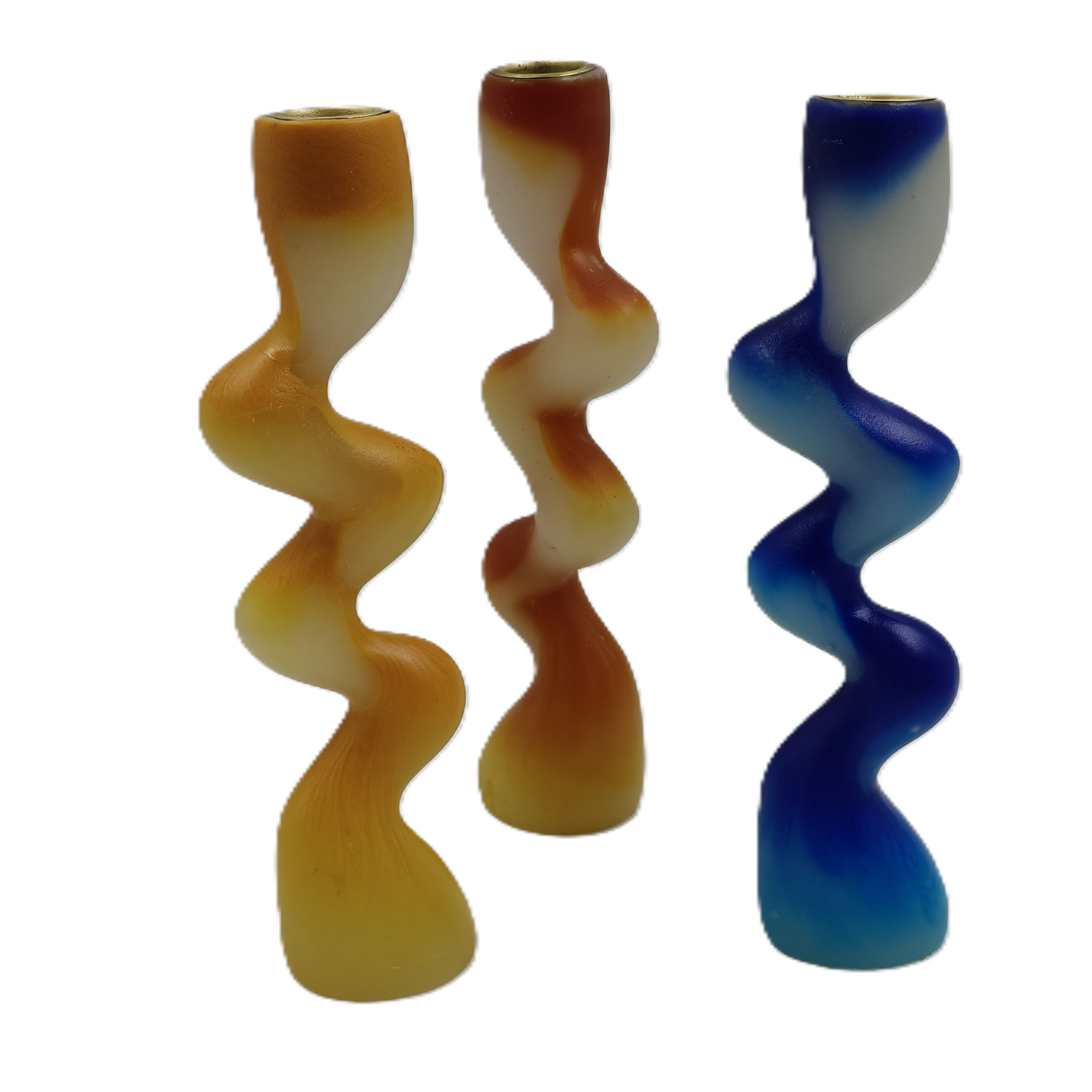 Wave candle stand