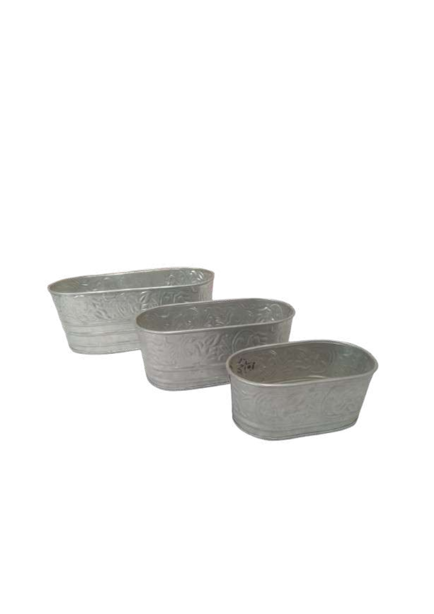 GALVANIZE IRON PLANTERS