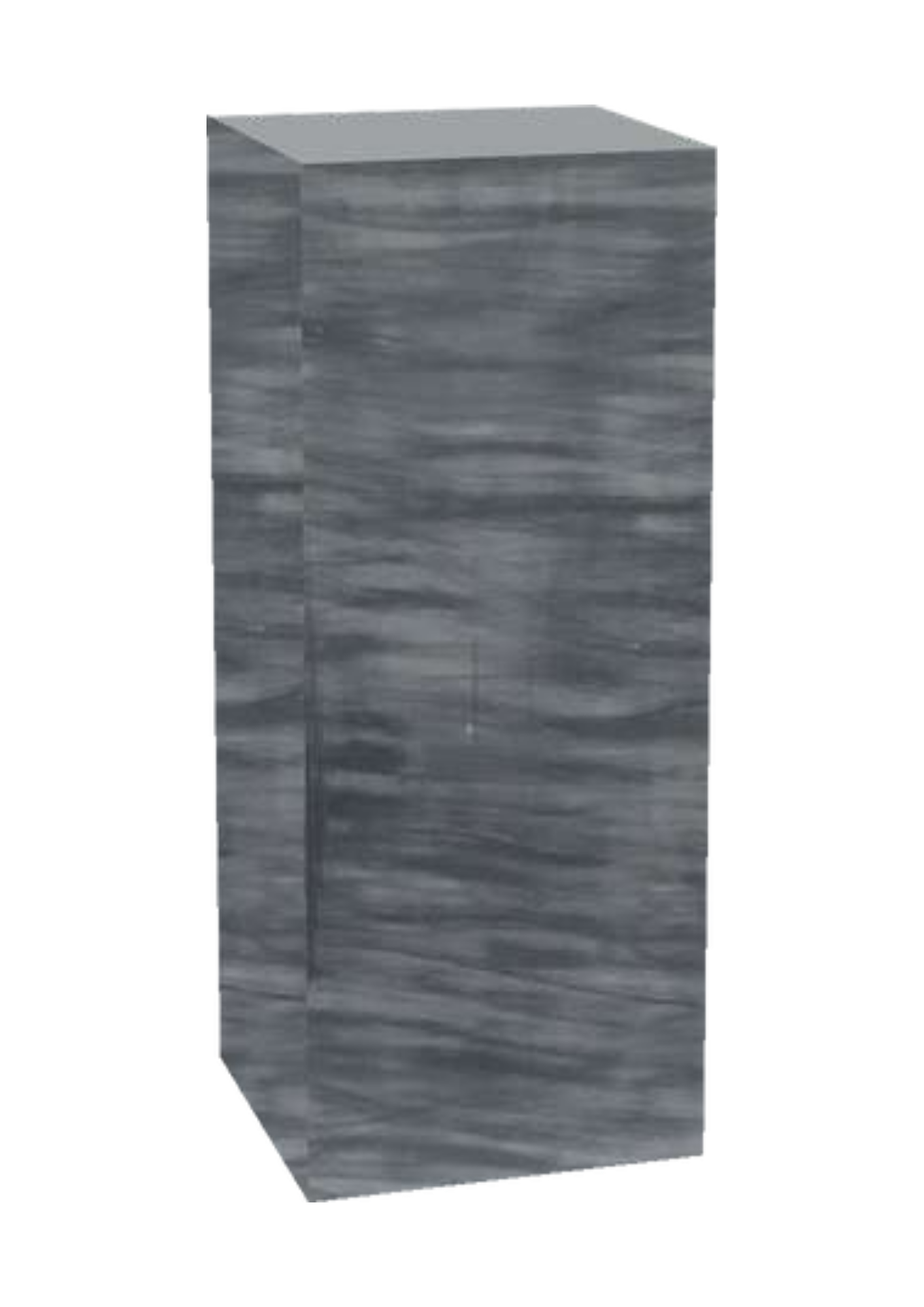 Tall Square Planters - Antique Finish